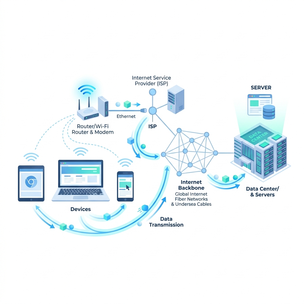 Internet Network Diagram
